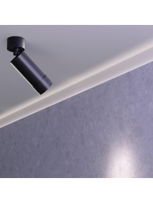 Oprawa sufitowa natynkowa LED Focus Zoom – reflektor z regulowanym skupieniem 15°-50°, 12W, 3000K, czarna Oprawa sufitowa natynkowa LED Focus Zoom – reflektor z regulowanym skupieniem 15°-50°, 12W, 3000K, czarna