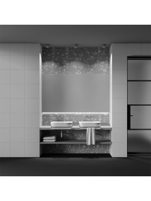 Mały plafon sufitowy LED Hydra 10 cm – 10W, 3000K, 600 lm, 120°, IP44, czarny - Maytoni