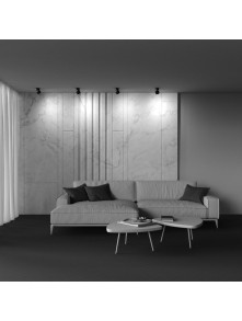 Oprawa sufitowa natynkowa LED Onda 780 lm – okrągła, szerokokątna, regulowana, 12W, 3000K, kąt 120°, czarna Oprawa sufitowa natynkowa LED Onda 780 lm – okrągła, szerokokątna, regulowana, 12W, 3000K, kąt 120°, czarna