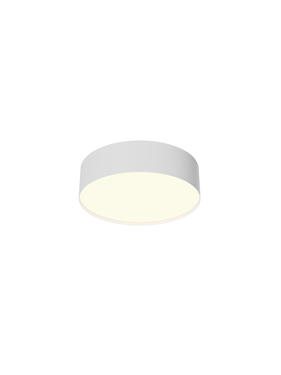 Plafon LED Zon 22 cm – 1500 lm, 24W, 3000K, 120°, z mleczną osłoną, biały - Maytoni