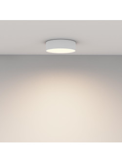 Plafon LED Zon 22 cm – 1500 lm, 24W, 3000K, 120°, z mleczną osłoną, biały - Maytoni
