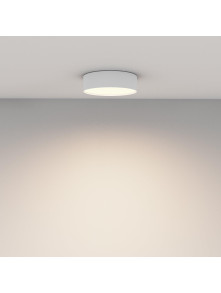 Plafon LED Zon 22 cm – 1500 lm, 24W, 3000K, 120°, z mleczną osłoną, biały - Maytoni