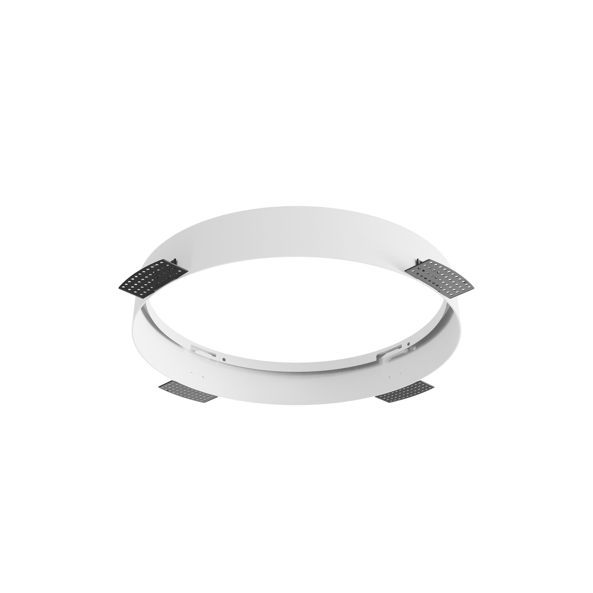 Pierścień montażowy do plafonów Zon Maytoni 40.6 cm – do oprawy 45W, do montażu w Gips karton, biały