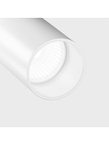 Minimalistyczna lampa sufitowa Elti - białe tuby z 2 reflektorami GU10 - Maytoni