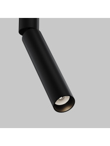 Długi reflektor 36° na szynoprzewód 1F Maytoni LED 3000K 400lm 6W - czarna tuba Focus Dual Długi reflektor 36° na szynoprzewód 1F Maytoni LED 3000K 400lm 6W - czarna tuba Focus Dual