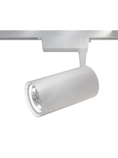 Mocny reflektor 24° na szynoprzewód 1F Maytoni Vuoro - LED 3000K 3200lm 40W - biały spot