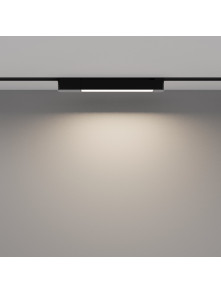 Podłuzna czarna lampa 110° na szynoprzewód 1F Maytoni LED do biura - 4000K 980lm 12W - Basis Rot 38 cm Podłuzna czarna lampa 110° na szynoprzewód 1F Maytoni LED do biura - 4000K 980lm 12W - Basis Rot 38 cm