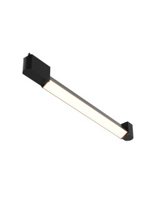 Liniowy reflektor panel 110° na szynoprzewód 1F Maytoni - LED 3000K 1540lm 24W - czarny Basis Rot 51 cm