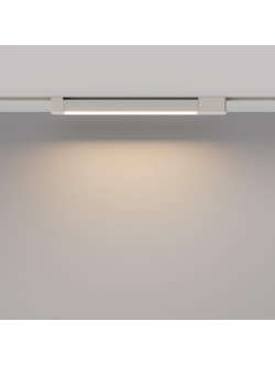 Liniowy reflektor panel 110° na szynoprzewód 1F Maytoni - LED 3000K 1540lm 24W - biały Basis Rot 51 cm