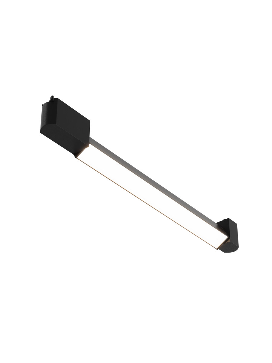 Liniowy reflektor panel 110° na szynoprzewód 1F Maytoni - LED 4000K 1900lm 24W - czarny Basis Rot 51 cm