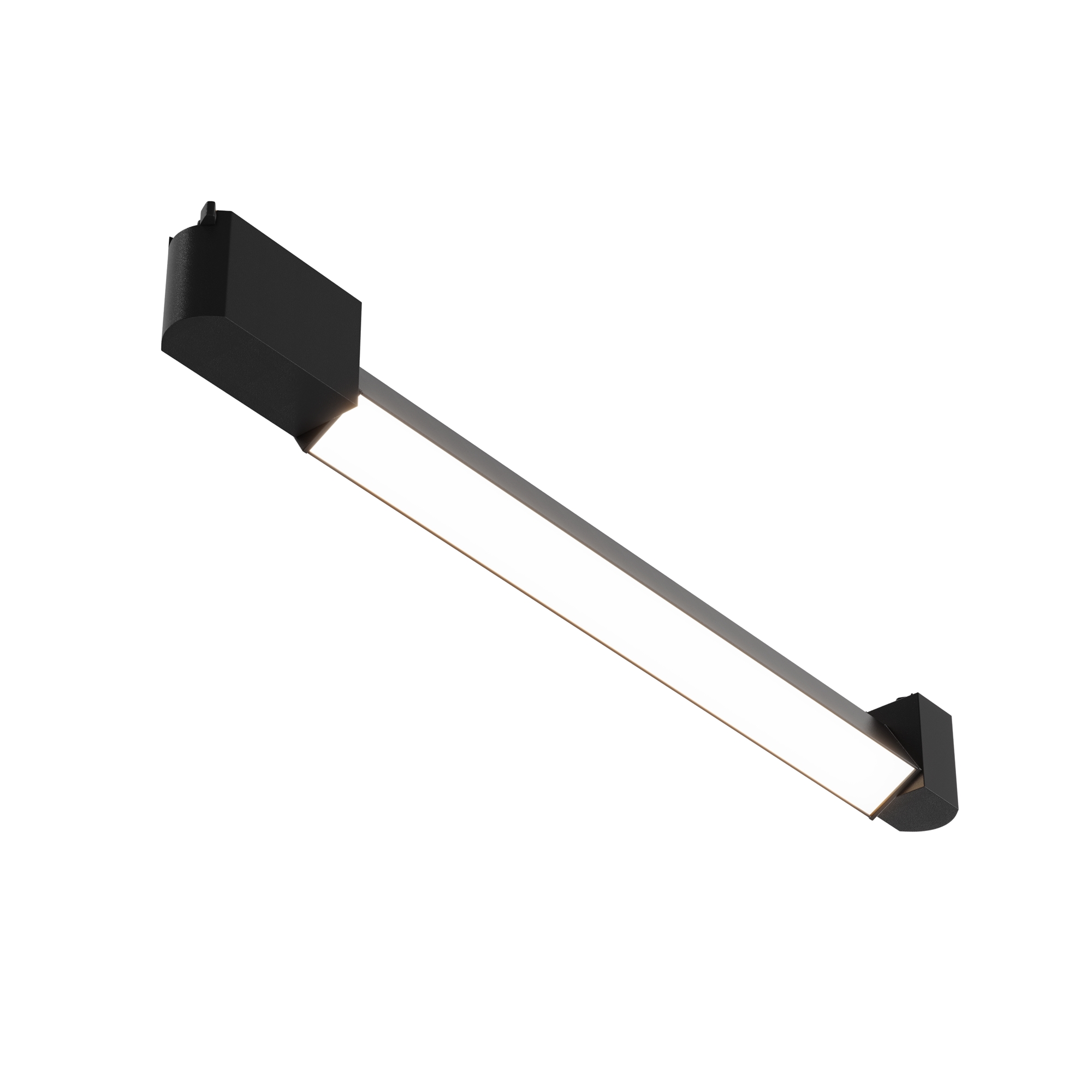 Liniowy reflektor panel 110° na szynoprzewód 1F Maytoni - LED 4000K 1900lm 24W - czarny Basis Rot 51 cm