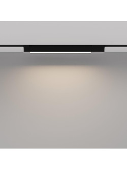 Liniowy reflektor panel 110° na szynoprzewód 1F Maytoni - LED 4000K 1900lm 24W - czarny Basis Rot 51 cm