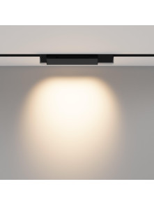 Lampa liniowa z oczkami 30° na szynę 1F Maytoni - LED 3000K 620lm CRI90 - czarny multispot Points Rot 38 cm