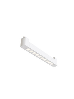 Lampa liniowa z oczkami 36° na szynę 1F Maytoni - LED 4000K 750lm - biały multispot do korytarza Points Rot 33cm