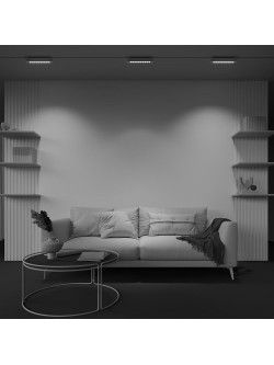 Lampa liniowa z oczkami 36° na szynę 1F Maytoni - LED 4000K 750lm - biały multispot do korytarza Points Rot 33cm