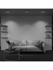 Lampa liniowa z oczkami 36° na szynę 1F Maytoni - LED 4000K 750lm - biały multispot do korytarza Points Rot 33cm Lampa liniowa z oczkami 36° na szynę 1F Maytoni - LED 4000K 750lm - biały multispot do korytarza Points Rot 33cm