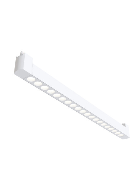 Lampa liniowa z oczkami 36° na szynę 1F Maytoni - LED 4000K 1500lm - biały multispot Points Rot 60 cm