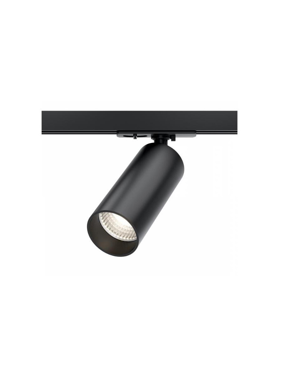 Reflektor tuba 50° na szynoprzewód 1F Maytoni - LED 3000K 900lm 12W - Focus 52mm czarny