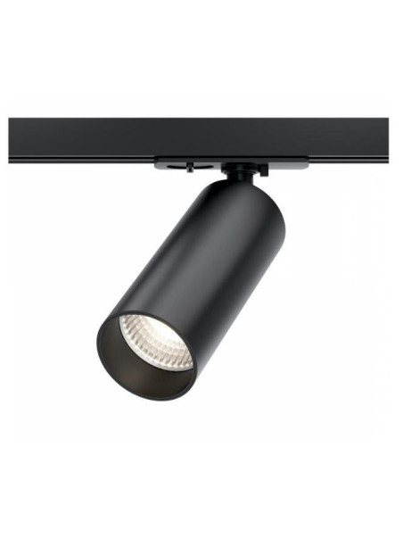 Reflektor tuba 50° na szynoprzewód 1F Maytoni - LED 3000K 900lm 12W - Focus 52mm czarny