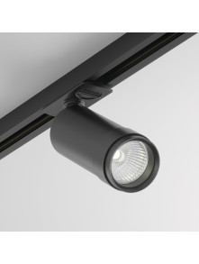 Reflektor szynowy 1F Maytoni - regulowany kąt świecenia 15-50°, czarny, ściemnialny LED 4000K 900lm, Focus Zoom
