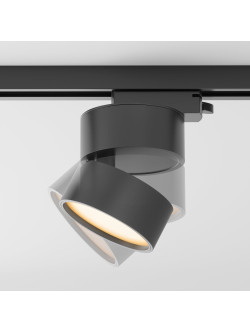 Reflektor o szerokim kącie świecenia (120°) na szynę 1F Maytoni - czarny ONDA LED 2700K 780lm 12W