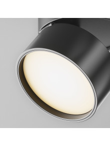 Reflektor o szerokim kącie świecenia (120°) na szynę 1F Maytoni - czarny ONDA LED 3000K 780lm 12W Reflektor o szerokim kącie świecenia (120°) na szynę 1F Maytoni - czarny ONDA LED 3000K 780lm 12W