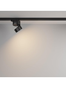 Reflektor o szerokim kącie świecenia (120°) na szynę 1F Maytoni - czarny ONDA LED 3000K 780lm 12W Reflektor o szerokim kącie świecenia (120°) na szynę 1F Maytoni - czarny ONDA LED 3000K 780lm 12W
