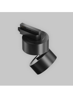 Reflektor o szerokim kącie świecenia (120°) na szynę 1F Maytoni - czarny ONDA LED 3000K 780lm 12W