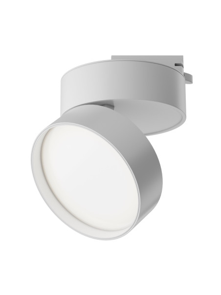 Szeroki reflektor 120° na szynoprzewód 1F Maytoni - biały ONDA LED 4000K 1400lm 18W - do salonu Szeroki reflektor 120° na szynoprzewód 1F Maytoni - biały ONDA LED 4000K 1400lm 18W - do salonu