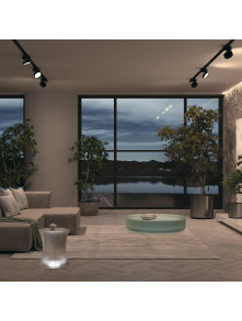 Szeroki reflektor 120° na szynoprzewód 1F Maytoni - czarny ONDA LED 4000K 1100lm 18W - do salonu