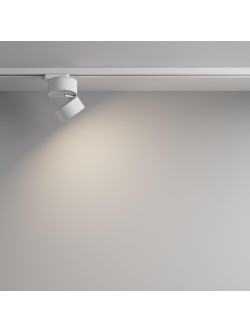 Lampa z rozproszonym światłem 120° na szynoprzewód 1F Maytoni - biała ONDA LED 4000K 900lm 12W