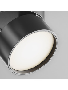Lampa z rozproszonym światłem 120° na szynoprzewód 1F Maytoni - czarna ONDA LED 4000K 700lm 12W