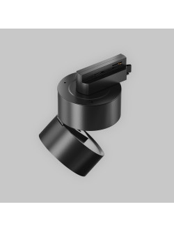 Lampa z rozproszonym światłem 120° na szynoprzewód 1F Maytoni - czarna ONDA LED 4000K 700lm 12W