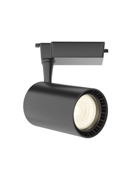 Mocny reflektor 24° na szynoprzewód 1F Maytoni Vuoro - LED 3000K 2698lm 26W - czarny, wąski strumień Mocny reflektor 24° na szynoprzewód 1F Maytoni Vuoro - LED 3000K 2698lm 26W - czarny, wąski strumień
