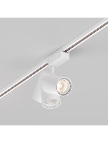 Mocny reflektor 24° na szynoprzewód 1F Maytoni Vuoro - LED 3000K 2688lm 26W - biały, wąski strumień Mocny reflektor 24° na szynoprzewód 1F Maytoni Vuoro - LED 3000K 2688lm 26W - biały, wąski strumień