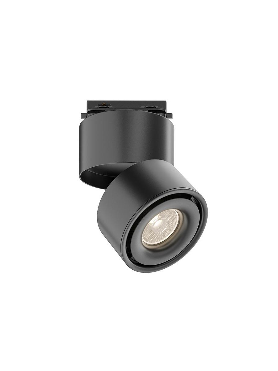 Reflektor 24° na szynoprzewód 1F Maytoni Yin - LED 3000K 950lm - czarny minimalistyczny