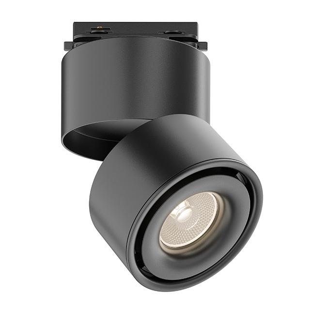 Reflektor 24° na szynoprzewód 1F Maytoni Yin - LED 3000K 950lm - czarny minimalistyczny