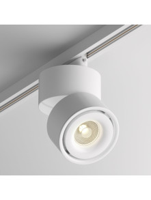 Reflektor 24° na szynoprzewód 1F Maytoni Yin - LED 3000K 1070lm - biały minimalistyczny