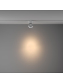 Reflektor 24° na szynoprzewód 1F Maytoni Yin - LED 3000K 1070lm - biały minimalistyczny Reflektor 24° na szynoprzewód 1F Maytoni Yin - LED 3000K 1070lm - biały minimalistyczny
