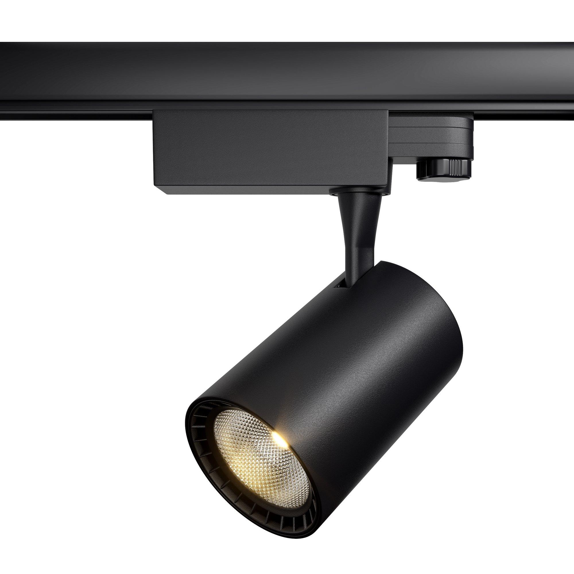 Reflektor 24° na szynoprzewód 3F Maytoni Vuoro – LED 4000K 800 lm 10W, czarny spot