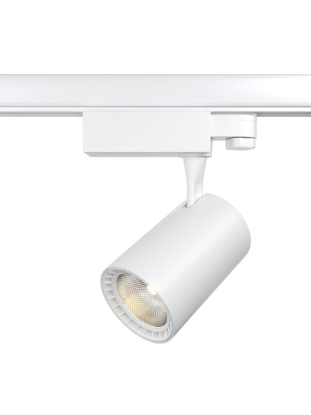 Reflektor 24° na szynoprzewód 3F Maytoni Vuoro – LED 3000K 2410 lm 26W, biały, światło skupione Reflektor 24° na szynoprzewód 3F Maytoni Vuoro – LED 3000K 2410 lm 26W, biały, światło skupione