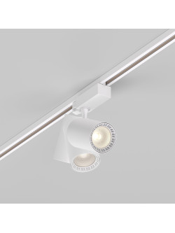 Reflektor 24° na szynoprzewód 3F Maytoni Vuoro – LED 3000K 2410 lm 26W, biały, światło skupione